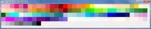 X11 colors as QColor in Qt 4.8.5